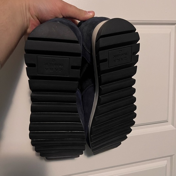 ZARA BLUE SNEAKERS - Picture 3 of 10